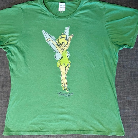 Disney - Women’s Tinkerbell Tee Shirt Tshirt - XXL - Picture 1 of 5